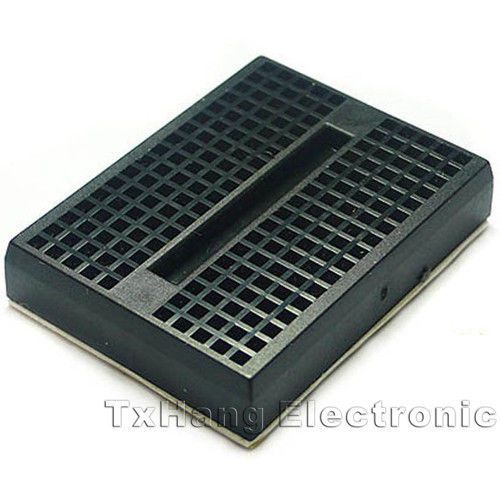 10pcs mini black solderless prototype breadboard 170 tie-points f arduino shield for sale