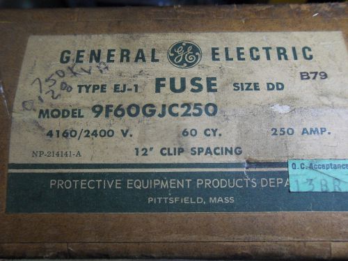 (e10) 1 new ge 9f60gjc250 fuse for sale