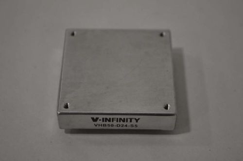 New v-infinity vhb50-d24-s5 half brick dc to dc 18-36v-dc converter d338946 for sale