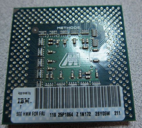 METHODE CPU PROCESSOR IBM 118 25P1864 Z 1N172