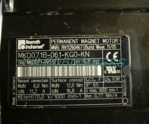 New mkd071b-061-kg0-kn permanent motor 90 days warranty for sale