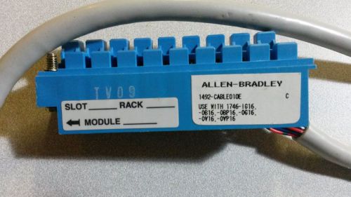 Allen Bradley -  1492-CABLE010E -  Pre-wired Cable For 1746 Digital I/O