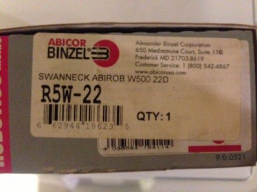 Abicor Binzel Swan neck R5W-22 Nozzle