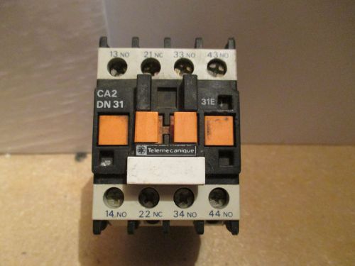 Telemecanique ca2dn31 31e motor starter contactor for sale