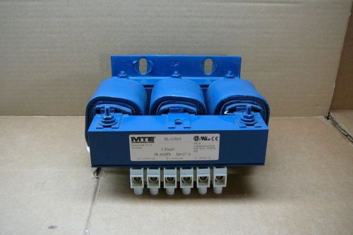 RL-01803 MTE Corporation 18A 3 Phase Reactor RL01803