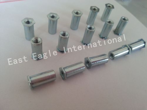 15pcs m3*12 mm studs thro hole standard  hexagon female standoff fastener screw for sale