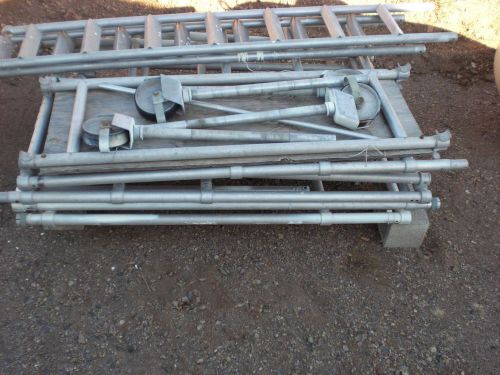 Up-right scaffold aluminum  scaffolding wheels ladders for sale