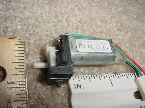 Small DC Electric Motor 02-08 VDC 8000rpm 0.8mN-m M10