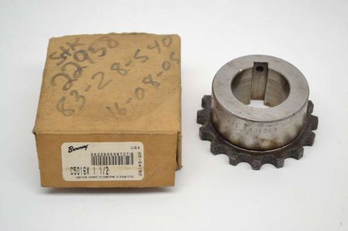 BROWNING C5016X 1 1/2 COUPLING 1-1/2 IN SINGLE ROW CHAIN SPROCKET B405349