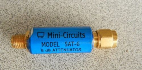 Mini-Circuits SAT-6 6dB Attenuator 50 ohm DC to 1500 MHz 190