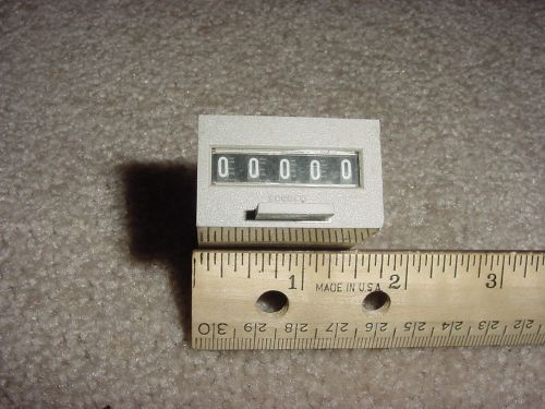SODECO Mechanical Counter 5 Digit - 40 VDC - Swiss Made