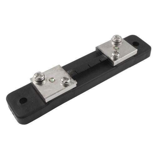 Black plactic dc current analogue amp panel meter shunt resistor 30a 75mv gift for sale