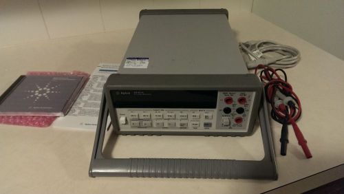 Agilent 34401A Multimeter and two  Agilent probes