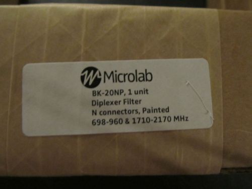 Microlab/FXR - 698-960/1710-2170 MHz Weatherproof Diplexer BK-20NP