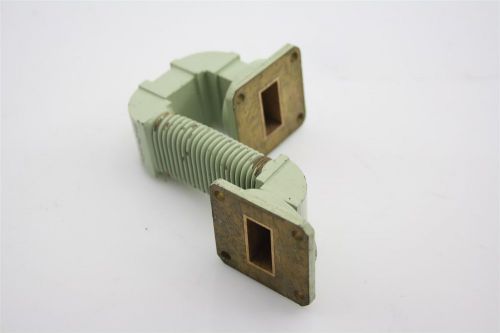 WR90 UBR SQ COVER Flexible Microwave Waveguide 8.2-12.4Ghz