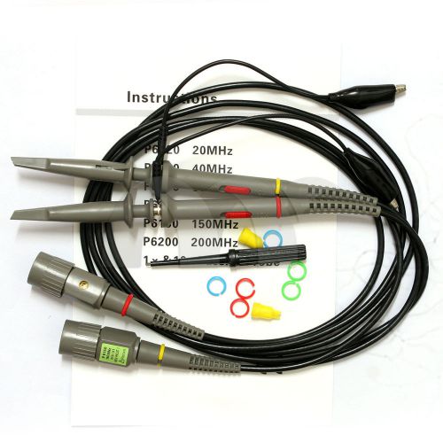 New oscilloscope clip probes p6150 150mhz x10/x1 for sale