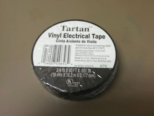 Tartan vinyl electrical tape 3/4&#034;x60&#039;x.007&#039; - new in package