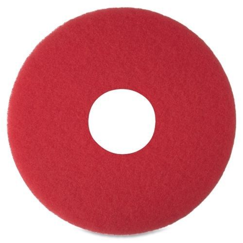 3m niagara 5100n floor buffing pads - 12&#034; diameter - 5/box - red for sale