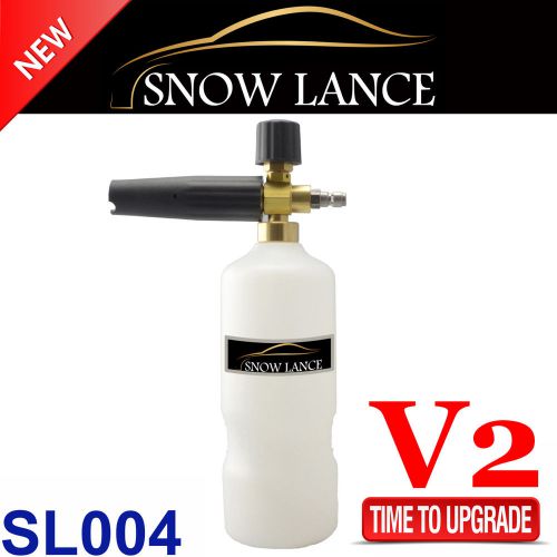 Foam Lance Cannon Foamer Quick Release Pressure Snow Washer Adapter Car SL004