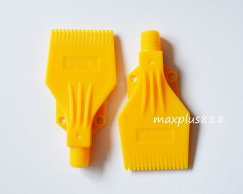 ABS Yellow Air Blower Air Knife 1/4&#039;&#039; H1 +H2+H3 Air Blowing Comb Type 1pcs