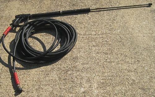 Used - mv 950 spray gun / 48&#034; lance / 50 foot, 3/8&#034;, 212 degree, 4000 psi hose for sale