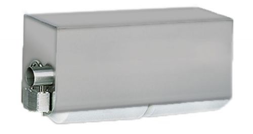 Royce Rolls Model #CTP-2 Stainless Steel Covered Double (Two-Roll) TP Dispenser