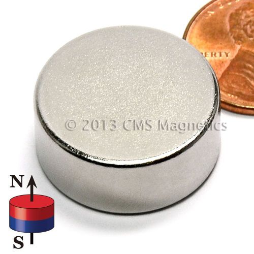 Neodymium Disk Magnet N35SH 7/8x3/8&#034; HIGH TEMP NdFeB Rare Earth Magnets Lot 100