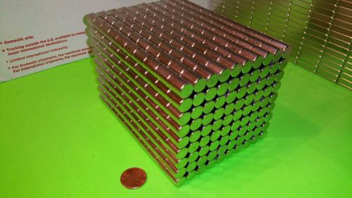 100 Neodymium Cylinder Magnets. Super strong N52 Rare earth magnets