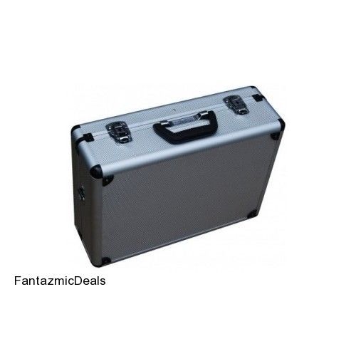 Aluminum Storage Case Toolbox Tool Chest Equipment Hammer Screwdriver Briefcase