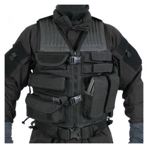 Blackhawk omega phalanx homeland security vest black 30ev35bk (police/military) for sale