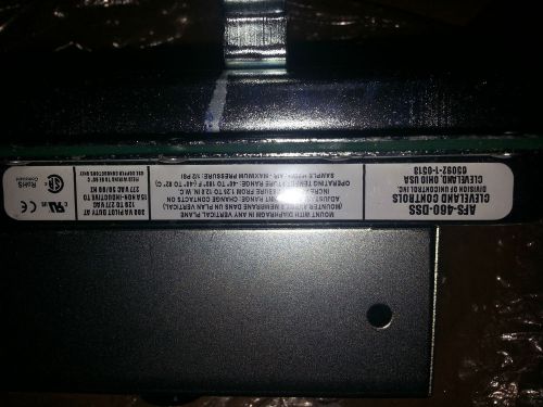 Cleveland controls air pressure switch for sale
