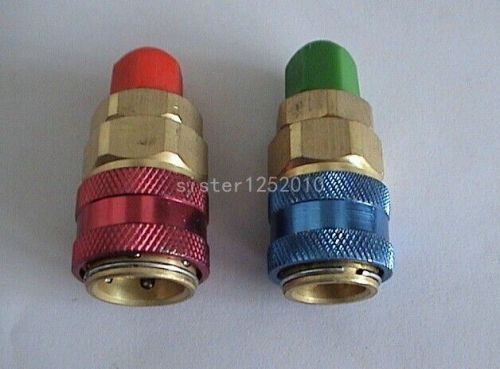 AC Air Conditioner Freon R134A Auto Car System Quick Coupler Adapter