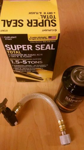 Clip light Super seal total AC/R stop leak + Dry R and flash 1.5 - 5 ton hvac