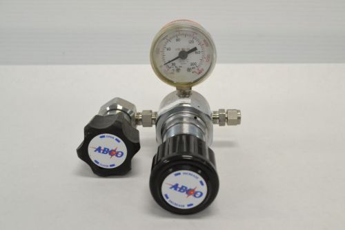 Abco sgl500-125-4s-dk4s compressed gas 3000psi 1/4 in regulator b250596 for sale