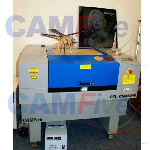 CAMFive cutter &amp; engraver laser machine 60W standard tube 24&#034;x16&#034; work table