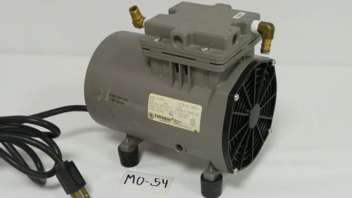 Rietschle thomas 607ca22 motor pump vacuum compressor 115v 60hz 3.5a for sale