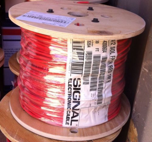 14/2 FPL Solid Red Fire Alarm Wire.