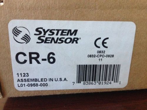 SYSTEM SENSOR CR-6 Six Relay Control Module