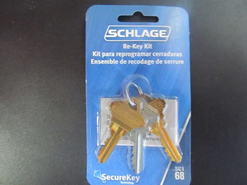 Schlage re-key re key kit sc168 sc1 68 securely re-key your locks for protection for sale