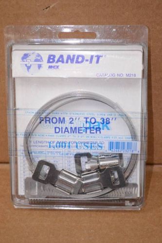New band-it m218 clamp rack &amp; screw kit from 2&#034; to 38&#034; diameter for sale