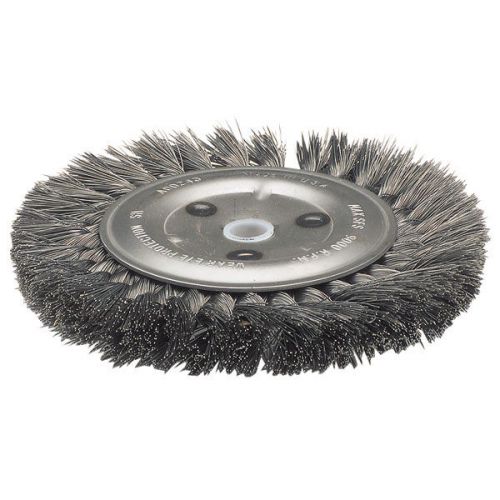 PFERD MILWAUKEE Knot Type Wheel Brushe - Diameter: 8&#034; WIRE SIZE: .016&#034; Medium