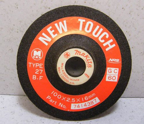 Makita new touch cut off wheel 741387 100mm x 2.5mm x 16mm for sale