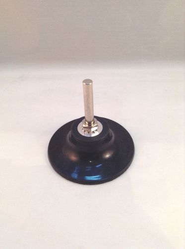 3&#034; roloc type holder only with 1/4&#034; shank for die grinder 3m type disc holder for sale