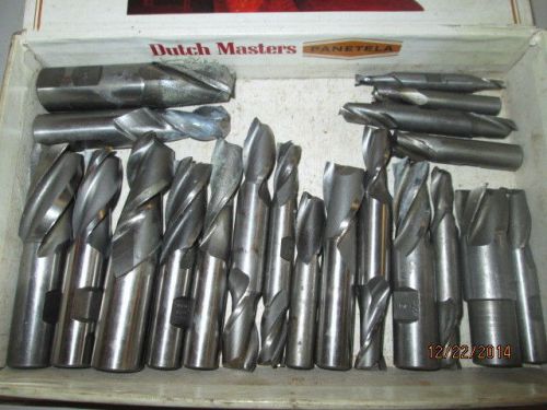 MACHINIST TOOLS LATHE MILL Lot of End Mill Cutters for Milling Machine