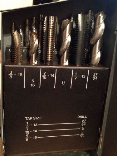 CHICAGO-LATROBE-52580 18PC HT- TAP &amp; DRILL SET MADE IN USA