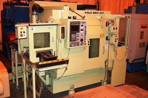 Fuji CNC Turning Center with Auto Loader No. ANS-40T 32&#034;Swing 2.6&#034;Bore (19748)
