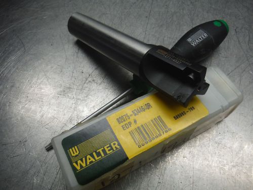 Walter indexable end mill 1&#034; shank 5.5&#034; oal b2075 5344640r  (loc1218d) ts12 for sale