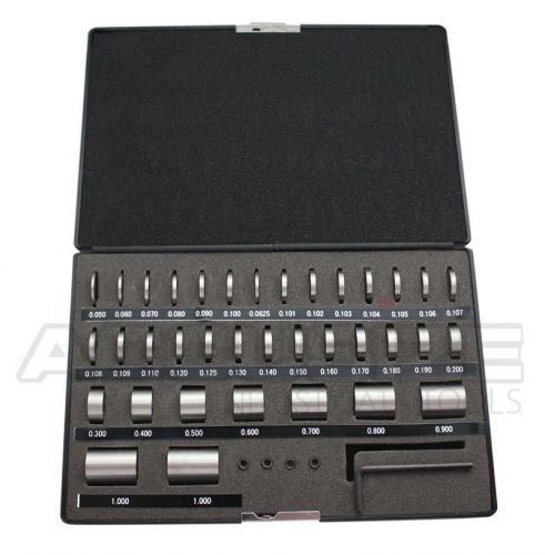 36 pcs/set steel space block set in fitted case, #ec04-7001 for sale