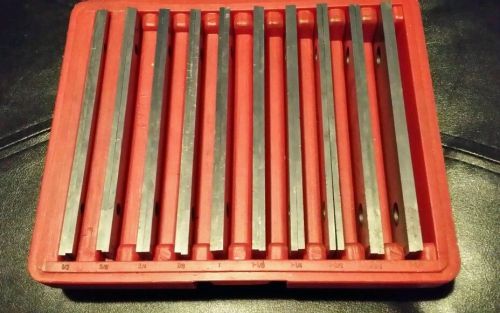 MHC PRECISION PARALLEL SET 1/8&#034; THICK 1/2&#034; TO 1-5/8&#034;