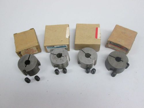 LOT 4 NEW DODGE RELIANCE ASSORTED 1210 119191 DIAMOND 1210 1/2IN BUSHING D262237